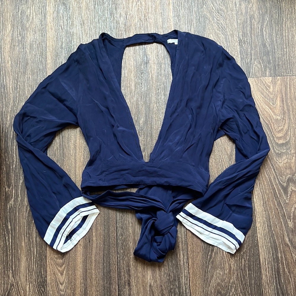 Faithfull the Brand Blue Shirt